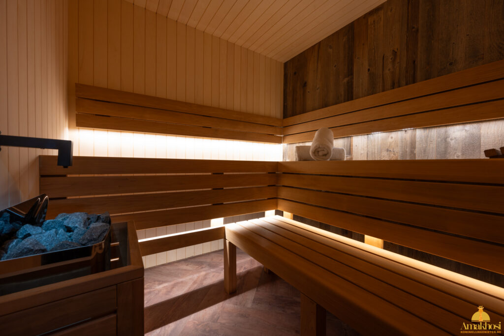 Kom volop genieten bij privésauna en spa Amakhosi